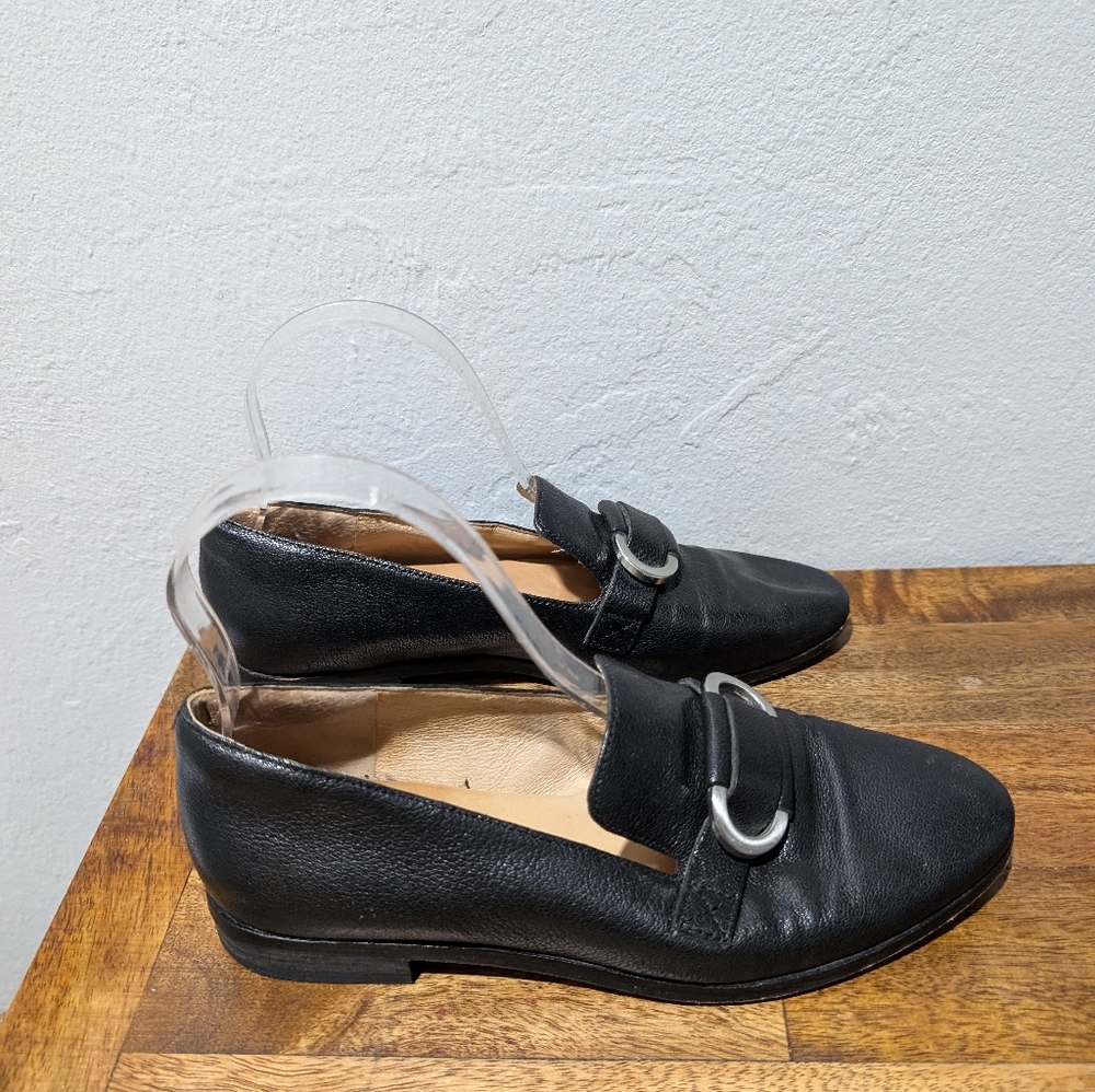 Corso Como Shoes Corso Como Women's Clarrah Leather‎ Loafer In Black Sz8m